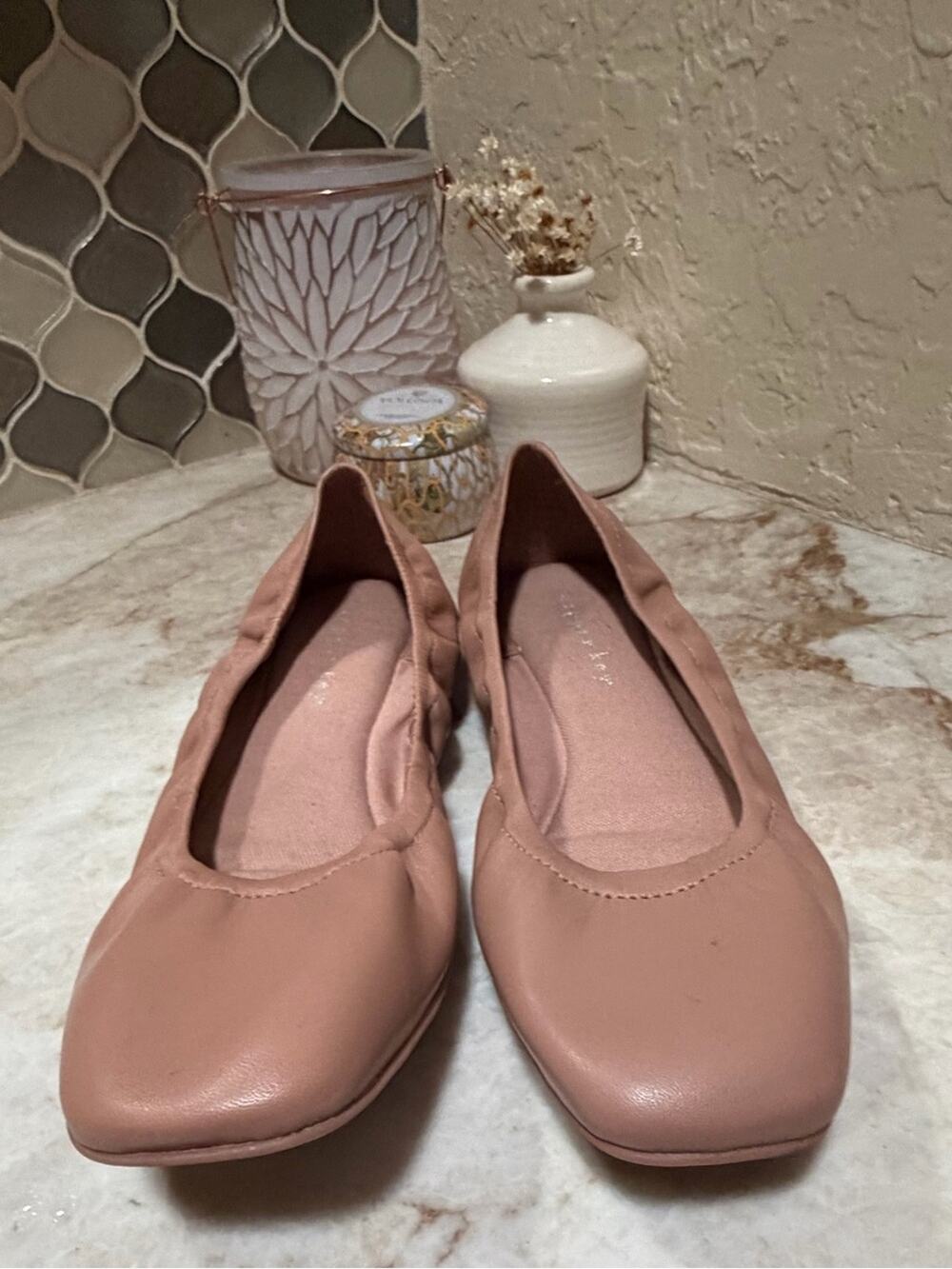 Copper Key blush flats Sz 7.5